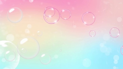 唯美清新浪漫气泡