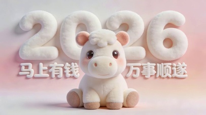 马上有钱 万事顺遂