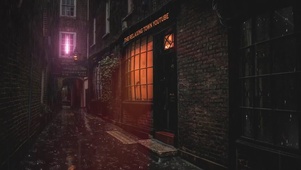 街角雨巷