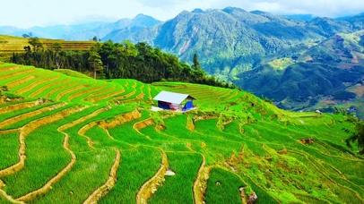 治愈梯田小屋4K