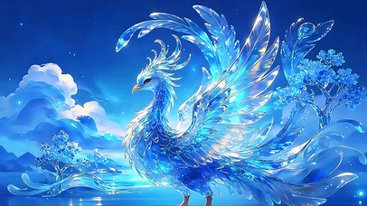 琉璃青鸾