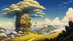 树屋风景壁纸