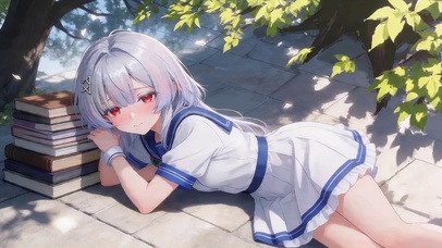 夏日小清新女孩