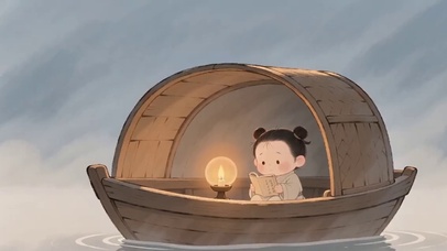 舟中秉烛