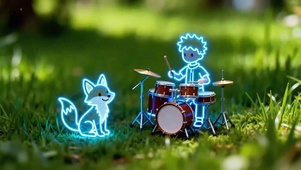 画风突变！只会打镲的搞怪小王子