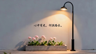 心中有光 何惧路长