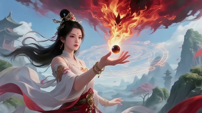 凡人修仙凝丹施阵美女2