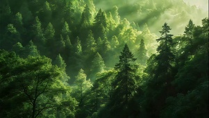 森林护眼壁纸系列3