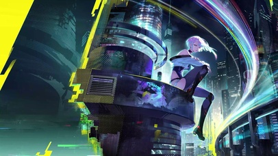 赛博朋克少女