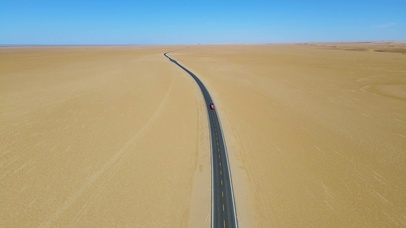 唯美沙漠公路4K