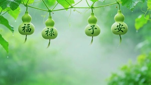 清新葫芦，福禄予安