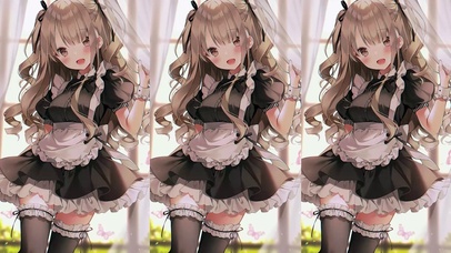 自制：黄发女仆