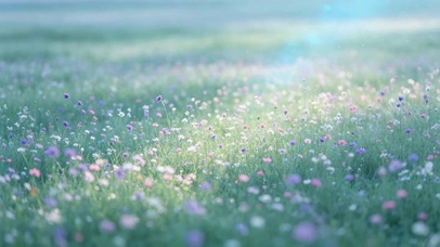 风拂百花甸