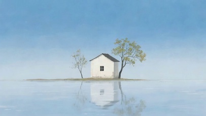 简约壁纸 配乐五音疗法养心疏肝