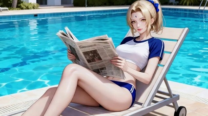 少女纲手的夏日假期