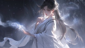 白衣少女