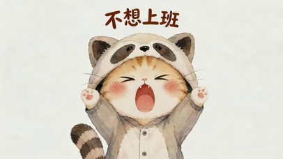 不想上班