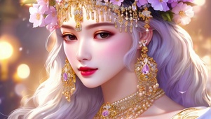 欧美贵气女神