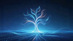 流光粒子灵树