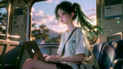 列车绿发高中生