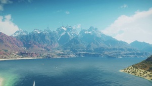 宁静海面