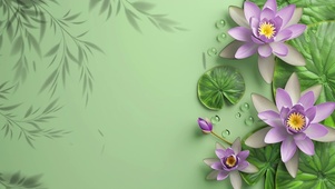 唯美清新的花朵