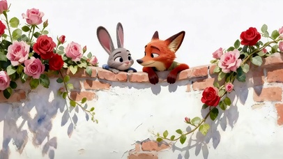 墙头朱迪和尼克