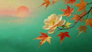 秋花秋霞