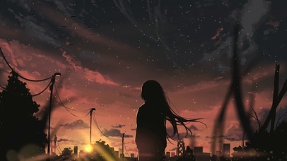 治愈唯美夕阳之景