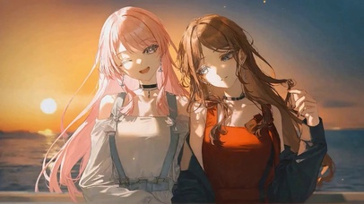 两个女孩