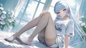 清新窗边美少女神里绫华