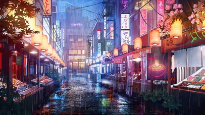 雨夜