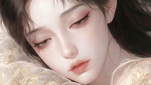 睡着女孩