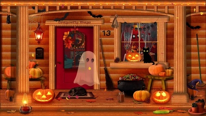 万圣节门廊幽灵