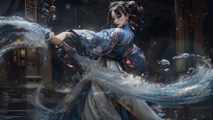 4K治愈美女