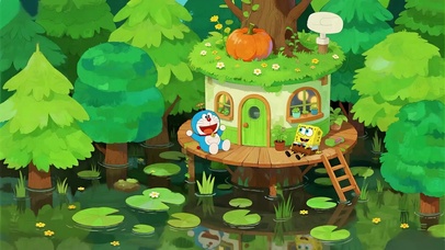 超梦幻~蓝胖子它们的森屋精灵！