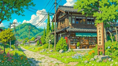 治愈乡村别墅小店