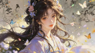 治愈古风女孩