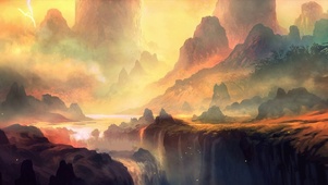 云雾山水