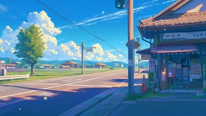 街角有个小卖店