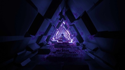 无限隧道系列-立体三角