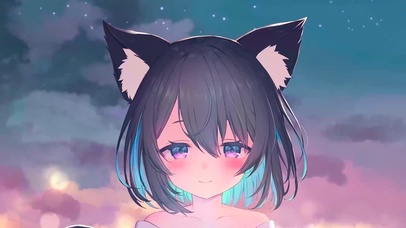 粉红天空 可爱猫猫 星奈铃