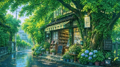 乡镇街边书店