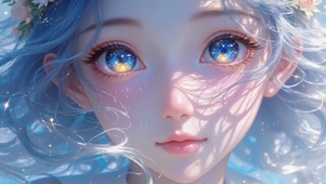 眼睛里有星星