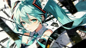 青蓝初音