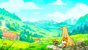 夏日柯基