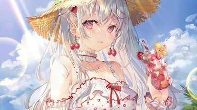 海边少女（作者：ももこ）