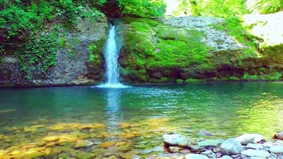 治愈山涧流水4K