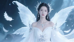 白鹤仙子唯美壁纸1