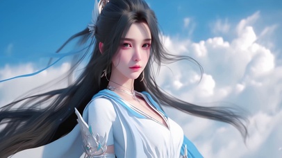 治愈优雅气质古风女神